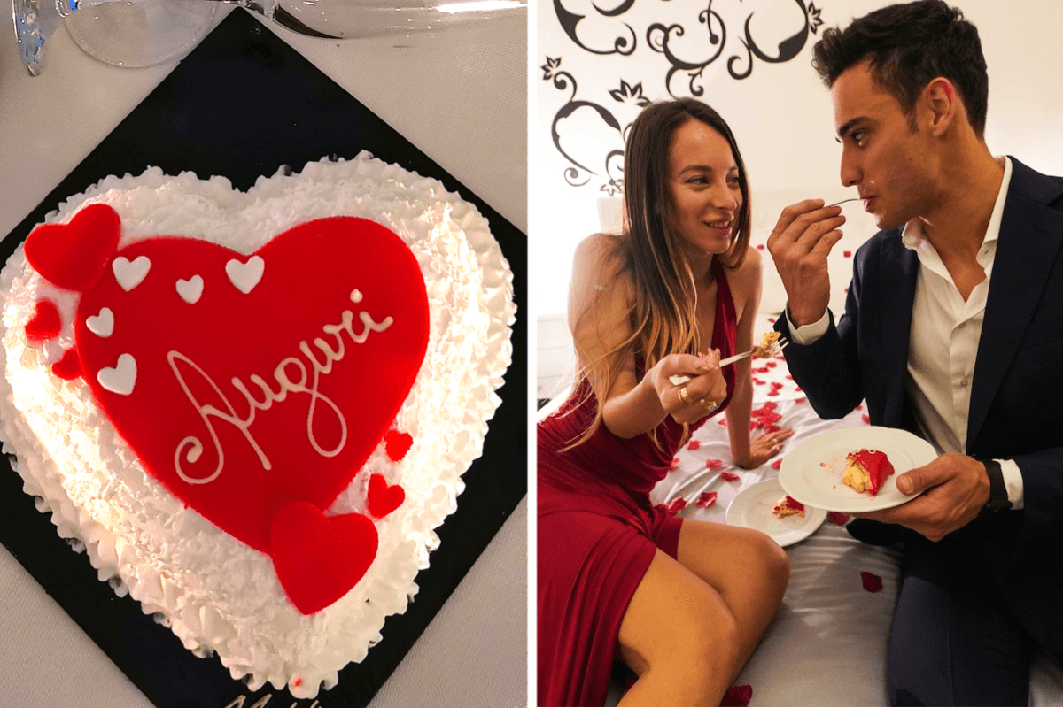 torta in camera e prosecco nel pacchetto anniversario compleanno